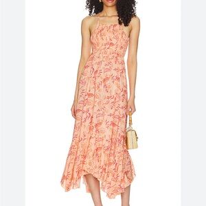 Free people heat wave maxi dress small